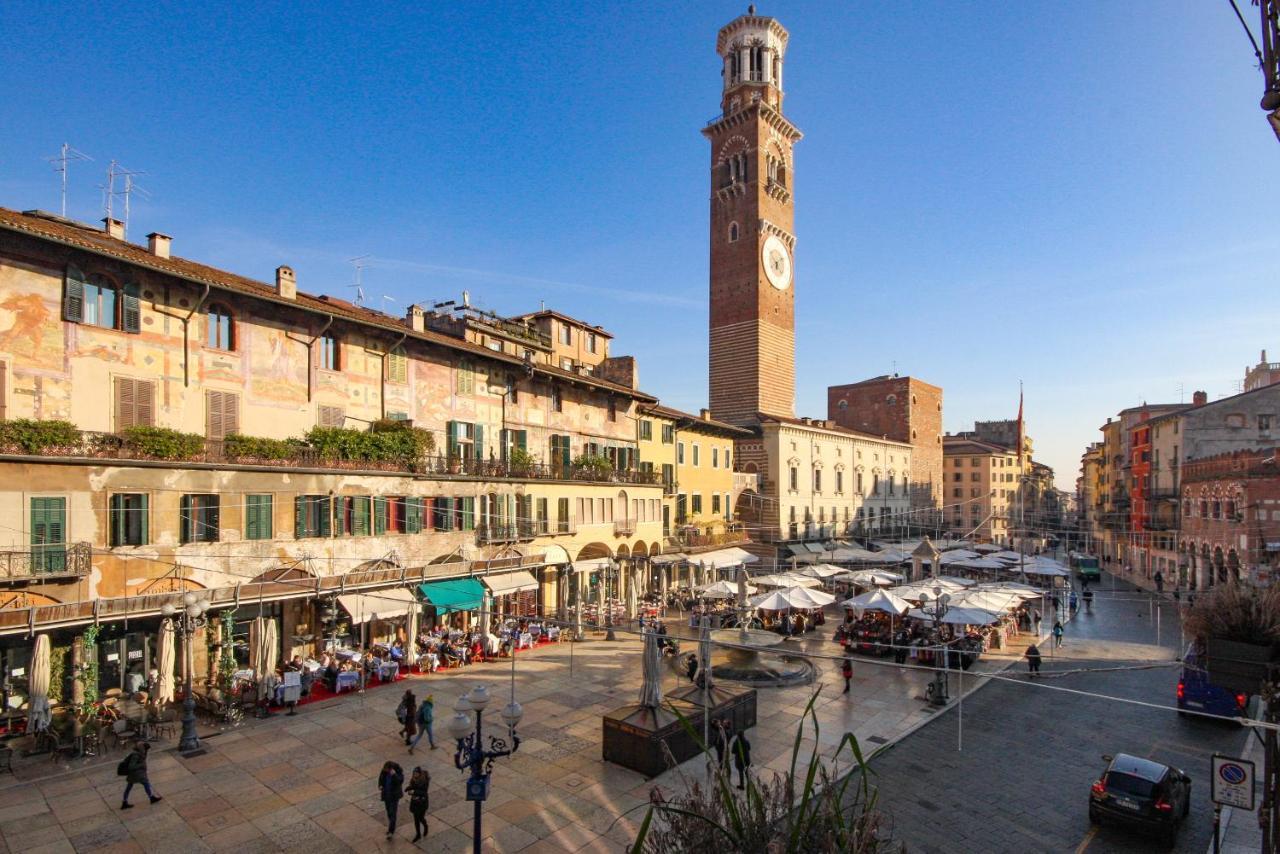 Residenza Buglioni Piazza Erbe Lejlighed Verona Eksteriør billede