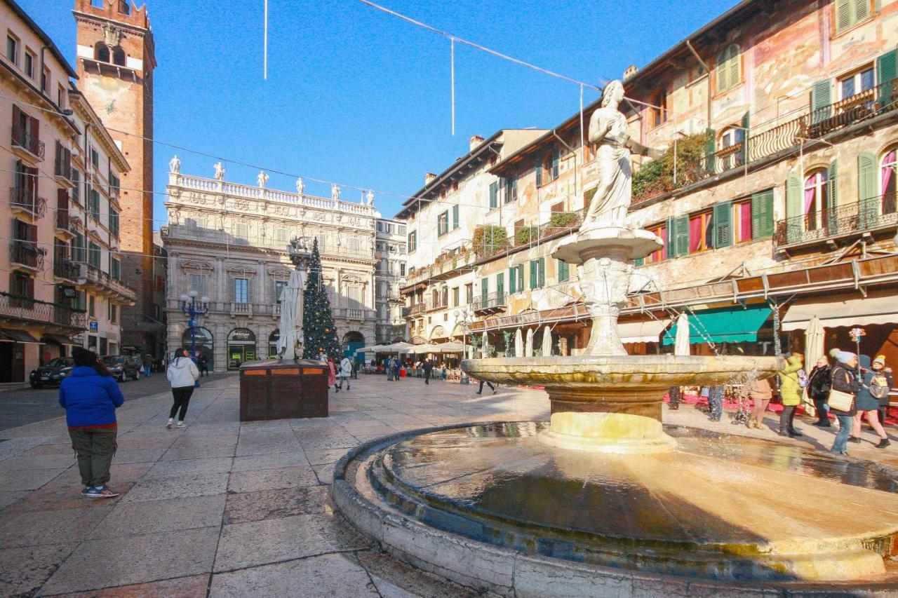 Residenza Buglioni Piazza Erbe Lejlighed Verona Eksteriør billede